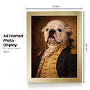 Personalised Washington pet portrait mockup, Version 2 – a dog or cat as George Washington
