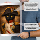 Personalised Napoleon pet portrait mockup, Version 2 – a dog or cat as Napoleon