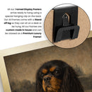 Personalised Mona Lisa pet portrait mockup, Version 1 – a dog or cat as the Mona Lisa
