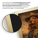 Personalised Custer pet portrait mockup, Version 1 – a dog or cat as General Custer