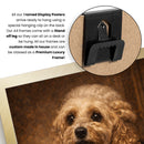 Personalised Mozart pet portrait mockup, Version 1 – a dog or cat as Mozart