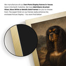 Personalised Mona Lisa pet portrait mockup, Version 1 – a dog or cat as the Mona Lisa