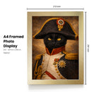 Personalised Napoleon pet portrait mockup, Version 2 – a dog or cat as Napoleon