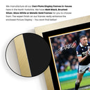 Finn Russell Printed Autograph Poster – Scotland Rugby Union Star Wall Art – Scottish Rugby Player Memorabilia Poster Print