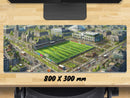 Extra Large Gaming Mouse Mat (800mm x 300mm) - Football Tournament