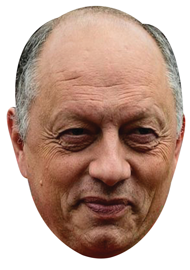 Fred Vasseur F1 Celebrity Face Mask Fancy Dress Cardboard Costume Mask