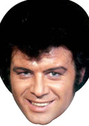 Gary Glitter Young Celebrity Face Mask Fancy Dress Cardboard Costume Mask