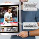 George Ford England Rugby Printed Autograph Poster – Signed Style Wall Art Print – England Rugby Union Fly Half Gift – Sports Fan Decor
