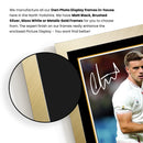 George Ford England Rugby Printed Autograph Poster – Signed Style Wall Art Print – England Rugby Union Fly Half Gift – Sports Fan Decor