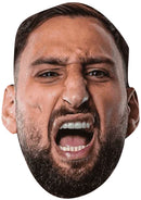 Gianluigi Donnarumma Manchester City Face Mask – Football Player Celebrity Card Mask – Celebrity Mask for Stag Do, Hen Night, Fancy Dress & Costume Parties – Funny Adult Card Mask