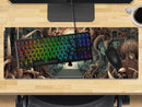 Extra Large Gaming Mouse Mat (800mm x 300mm) - Gothic Souls Dark