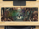 Extra Large Gaming Mouse Mat (800mm x 300mm) - Gothic Souls Dark