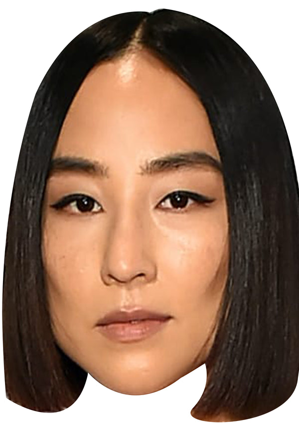 Greta Lee - Russian Doll Celebrity Face Mask Fancy Dress Cardboard Costume Mask