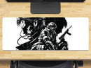 Extra Large Gaming Mouse Mat (800mm x 300mm) - Gunman Metal
