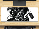 Extra Large Gaming Mouse Mat (800mm x 300mm) - Gunman Metal
