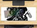 Extra Large Gaming Mouse Mat (800mm x 300mm) - Gunman Metal