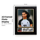 Hannah Silcock Signed Poster Print – Liverpool FC Women’s Rising Star Tribute Wall Art with Signature & Player Bio – UK Football Memorabilia for Fans & Collectors