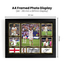 Harry Kane England Football Poster Print – 2026 World Cup Signature Style Landscape Wall Art– England Soccer Fan Gift
