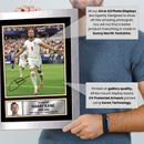 Harry Kane England Poster Print – England Captain Signature Style Football Wall Art – 2026 World Cup Inspired Print – Sports Memorabilia Gift – Football Fan Gift