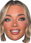Helena Ford Face Mask – Reality TV Inspired Novelty Mask – Funny Fancy Dress Costume for Parties, Events & Photos – Adult Card Mask