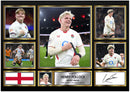 Henry Pollock England Rugby Poster – Printed Autograph Wall Art – England Rugby Union Rising Star Collage – Six Nations Rugby Fan Gift Decor
