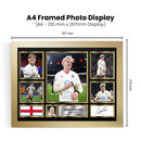 Henry Pollock England Rugby Poster – Printed Autograph Wall Art – England Rugby Union Rising Star Collage – Six Nations Rugby Fan Gift Decor