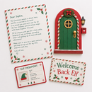 Personalised Christmas elf arrival kit with a letter for Sophie