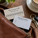 Loyalty cards in a purse