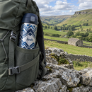 Name water bottle in a rucksack on a Yorkshire Dales walk