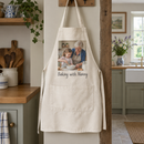 Photo apron hanging in a farmhouse kitchen