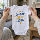 Lifestyle photo of the super star baby grow with year in a UK home