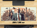 Extra Large Gaming Mouse Mat (800mm x 300mm) - Hired Hitman