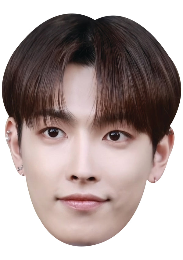Hongjoong Face Mask – Fancy Dress Cardboard Costume Mask