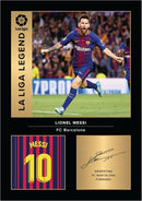 Lionel Messi Signed Poster Print – FC Barcelona La Liga Legend Wall Art with Signature & Jersey Number – Argentina Forward Memorabilia for Fans & Collectors
