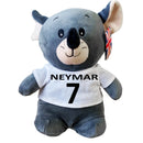 Personalised Teddy Bear Mouse Football Team Player Inspired - Your Team Your Name Teddy - Football Kit Inspired Soft Toy -22cm Teddy Bear Kids Toy