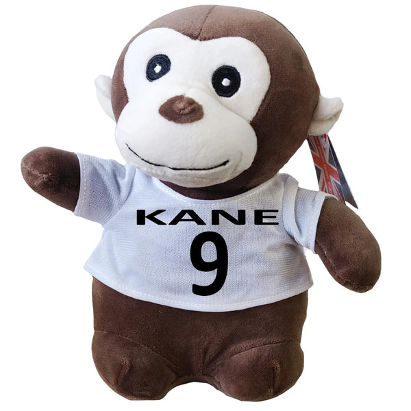 Personalised Teddy Bear Monkey Football Team Player Inspired - Your Team Your