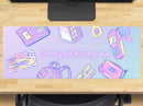 In My Colouring Era Gaming Mouse Mat – Extra Large Desk Pad (800x300mm) – Pastel Aesthetic Design for Gamers, Artists & Students