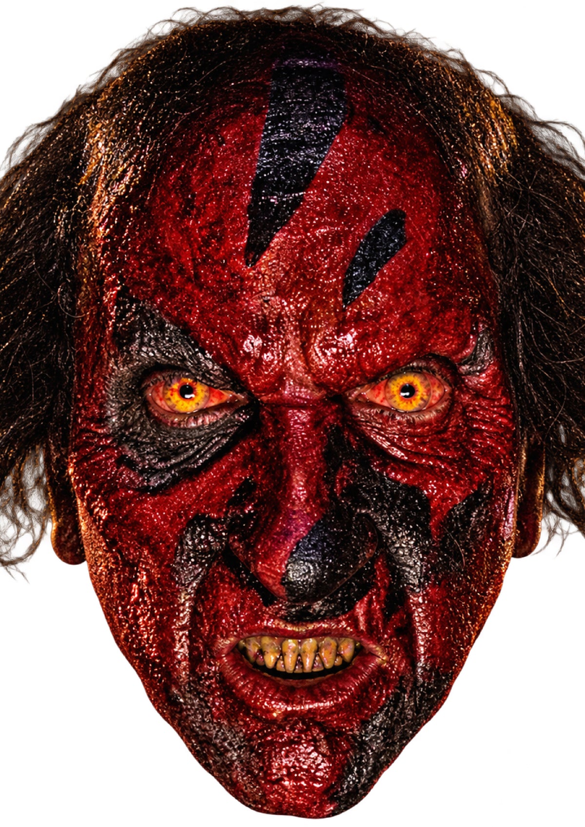 Insidious Demon face mask – printed cardboard face mask, front view