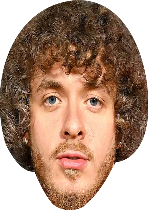 Jack Harlow Celebrity Face Mask Fancy Dress - High-Quality Cardboard Masks for Any Occasion