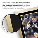 Jack Dempsey Printed Autograph Poster – Scotland Rugby Union Star Wall Art – Rugby Player Memorabilia Poster Print