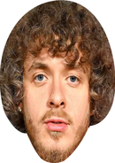 Jack Harlow 2025 Celebrity Face Mask Fancy Dress Cardboard Costume Mask