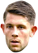 James Tarkowski Everton Face Mask – Everton Football Player Celebrity Card Mask – Celebrity Mask for Stag Do, Hen Night, Fancy Dress & Costume Parties – Funny Adult Card Mask