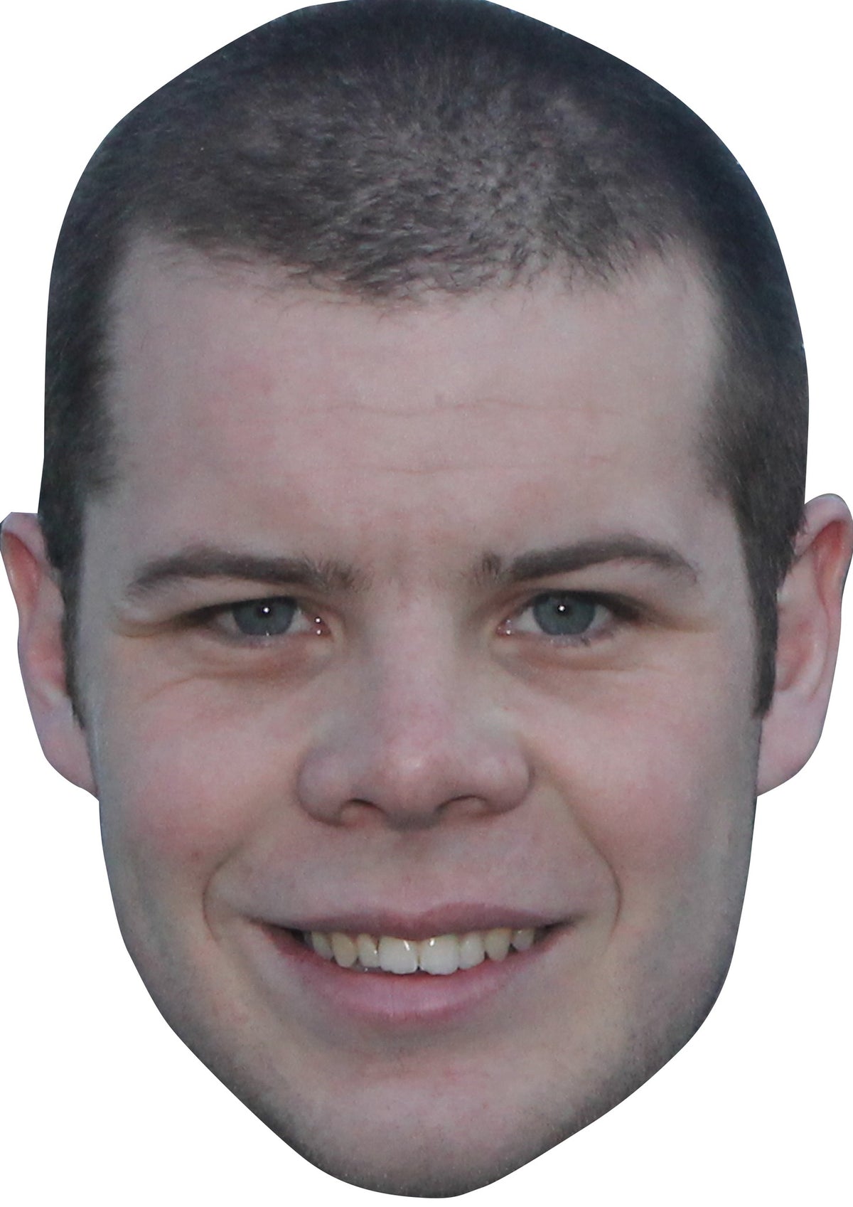 Jamie Hamilton Face Mask – Fancy Dress Cardboard Costume Mask – Jamie Hamilton Face Mask