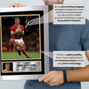Jarrod Evans Wales Rugby Poster – Printed Autograph Wall Art – Wales Rugby Union Player Memorabilia Poster for Fans