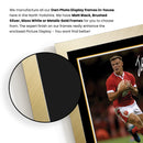 Jarrod Evans Wales Rugby Poster – Printed Autograph Wall Art – Wales Rugby Union Player Memorabilia Poster for Fans