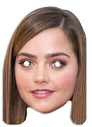 Jenna Coleman - Clara - Doctor Who Celebrity Face Mask Fancy Dress Cardboard Costume Mask