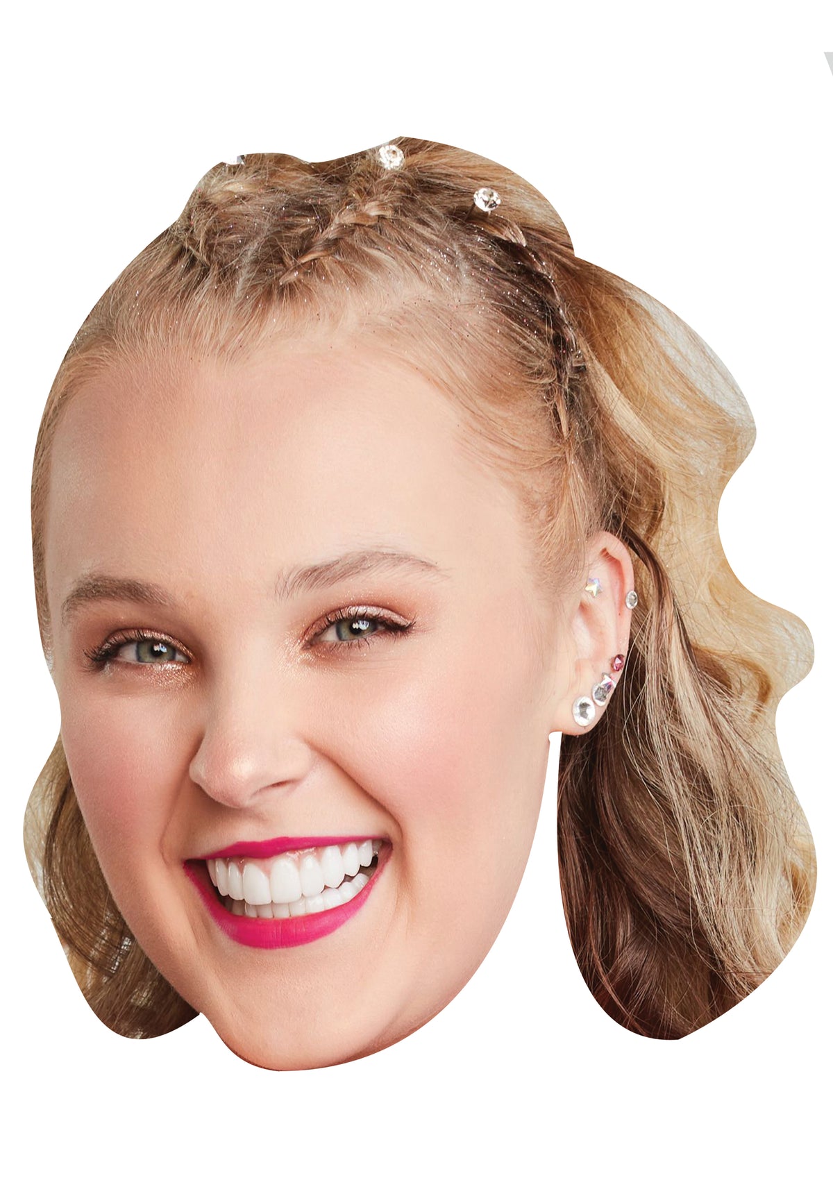 Jojo Siwa Face Mask – Fancy Dress Cardboard Costume Mask – Jojo Siwa Face Mask