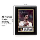 Jude Bellingham V1 Signed Autograph Poster Print – Real Madrid & England Football Star – Gift for Fans