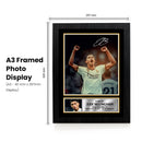 Jude Bellingham V2 Signed Autograph Poster Print – Real Madrid & England Football Star – Gift for Fans