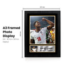Jude Bellingham England Poster Print – England Signature Style Football Wall Art – 2026 World Cup Inspired Print – England Football Fan Gift